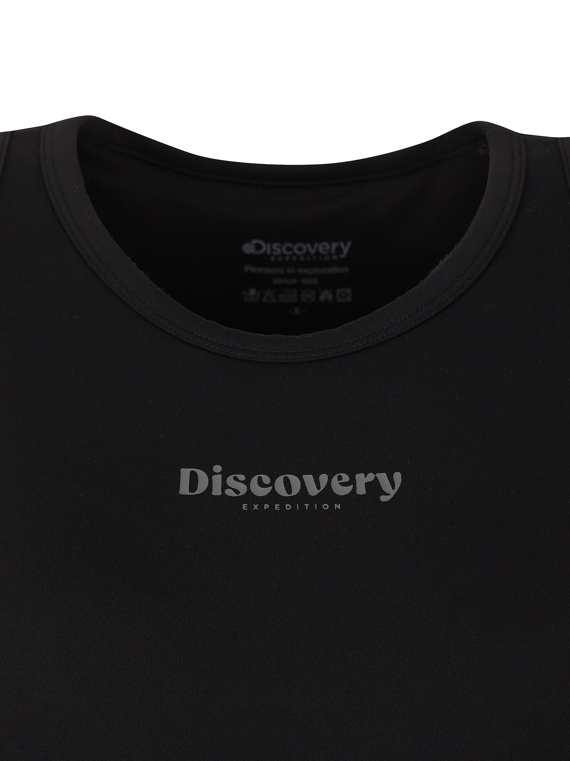 여성 프레시벤트 라운드넥 브라탑