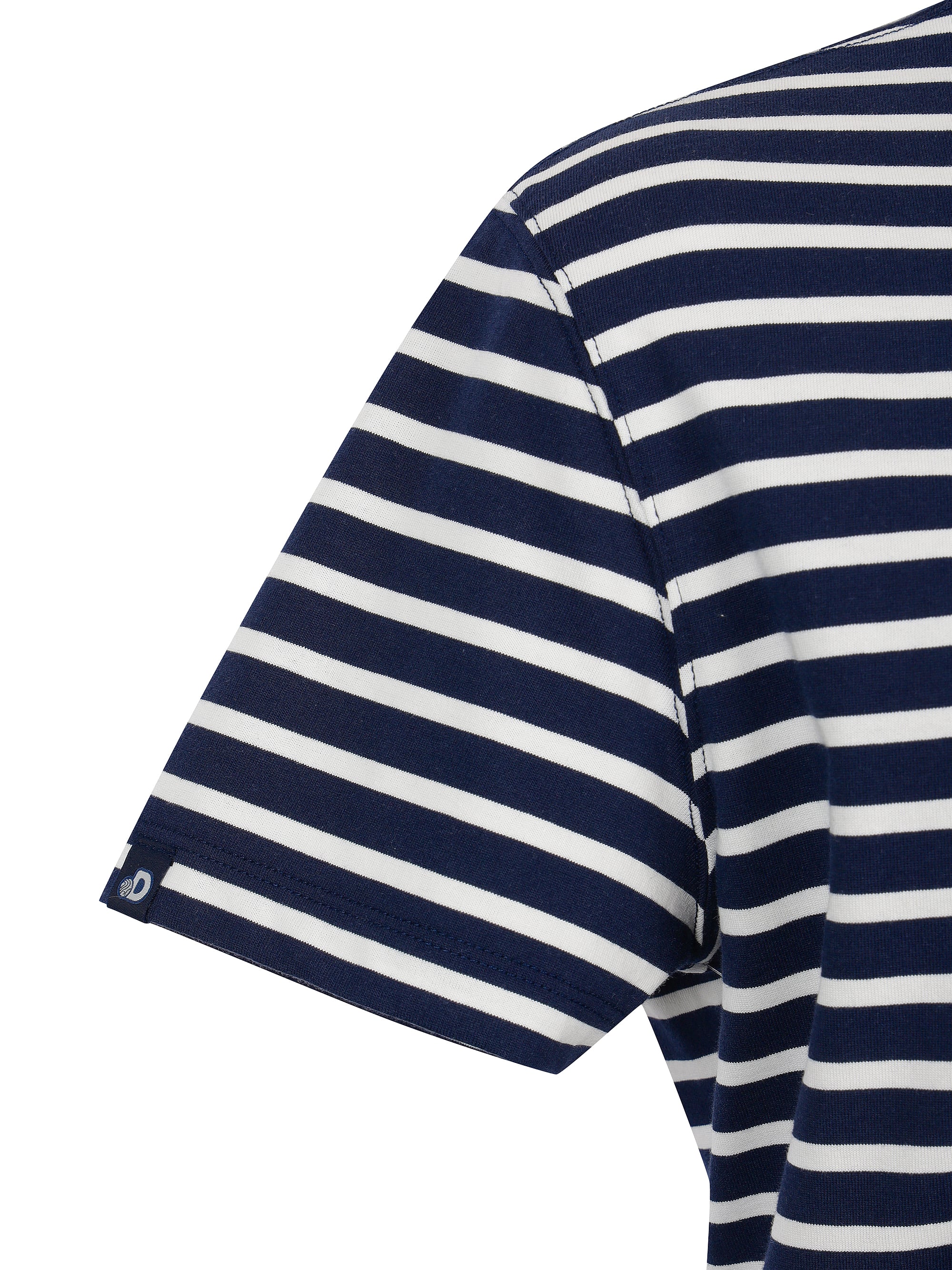 여성 스트라이프 반팔티셔츠