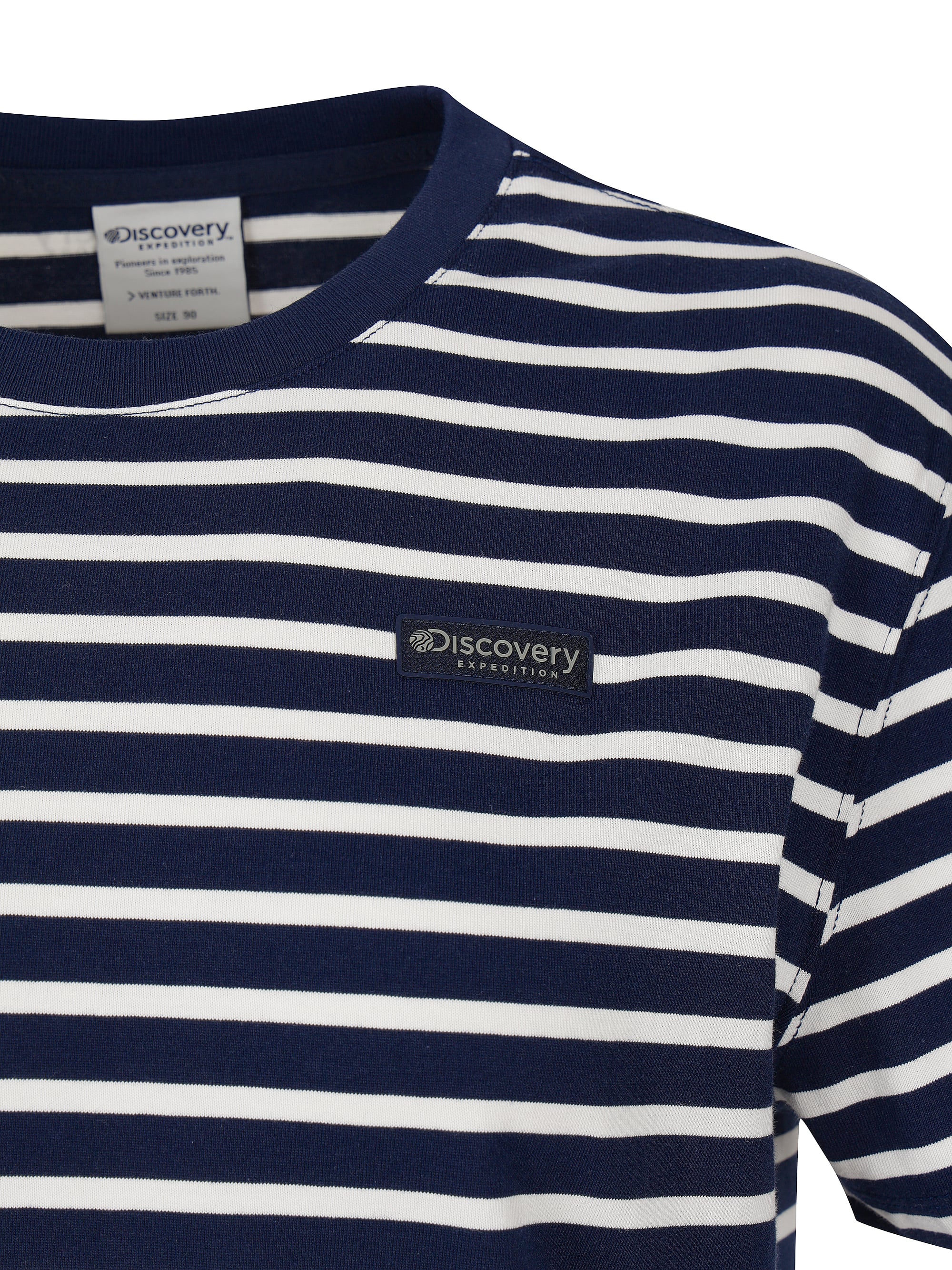 여성 스트라이프 반팔티셔츠