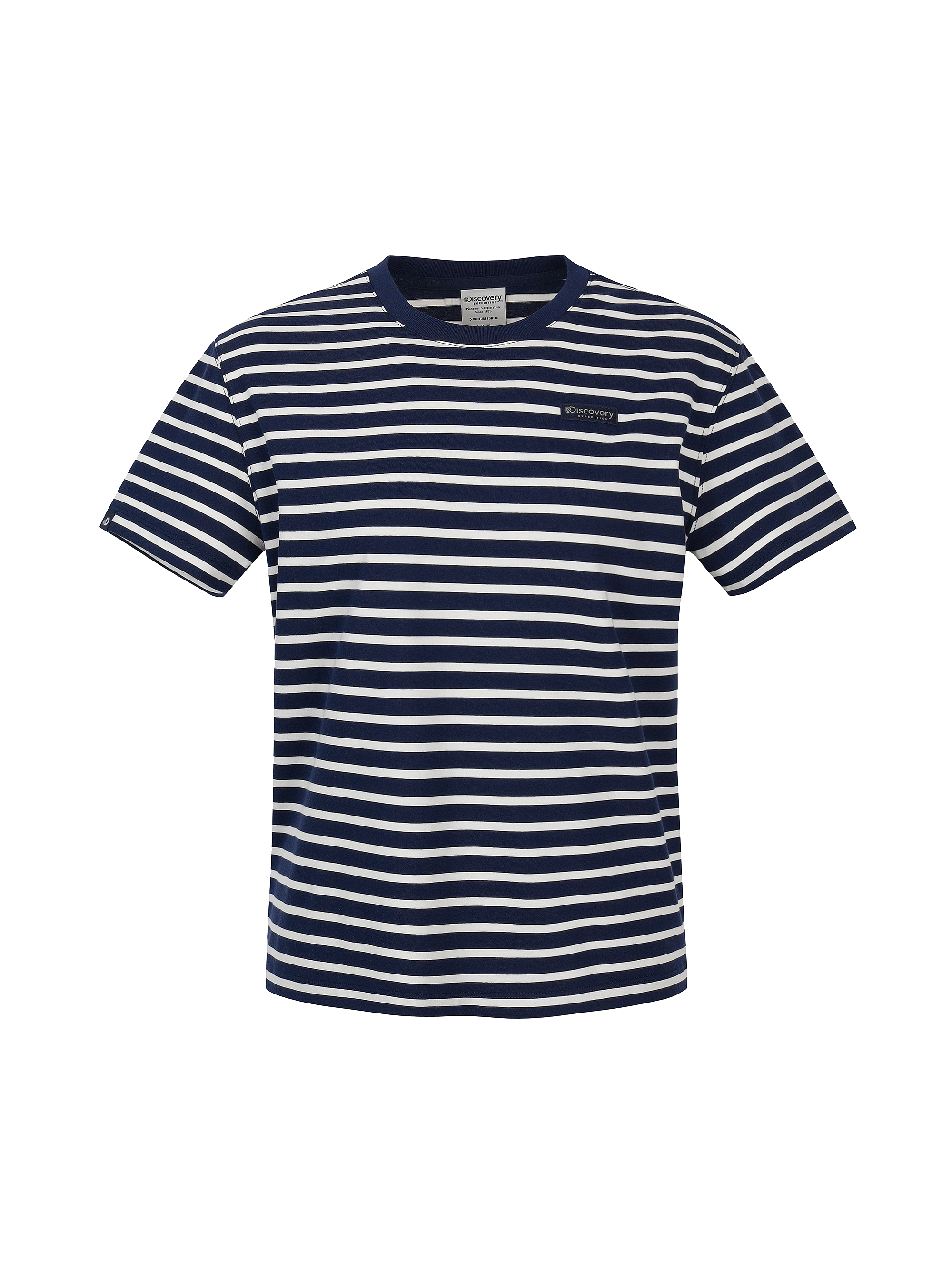 여성 스트라이프 반팔티셔츠