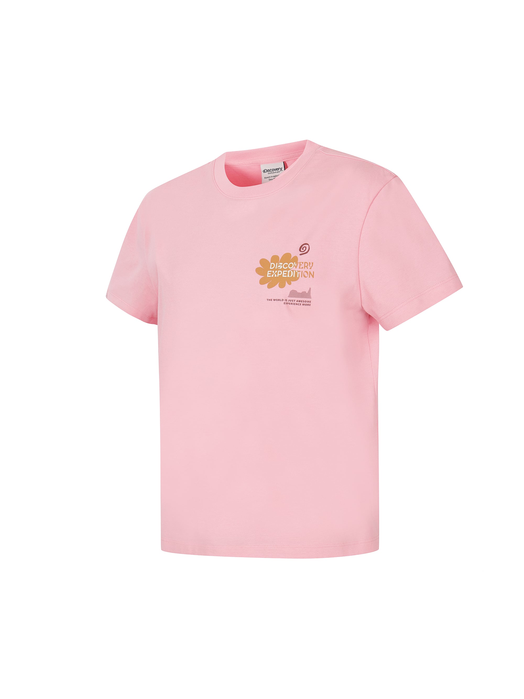 여성 프레시벤트 네이처 세미크롭 반팔티셔츠