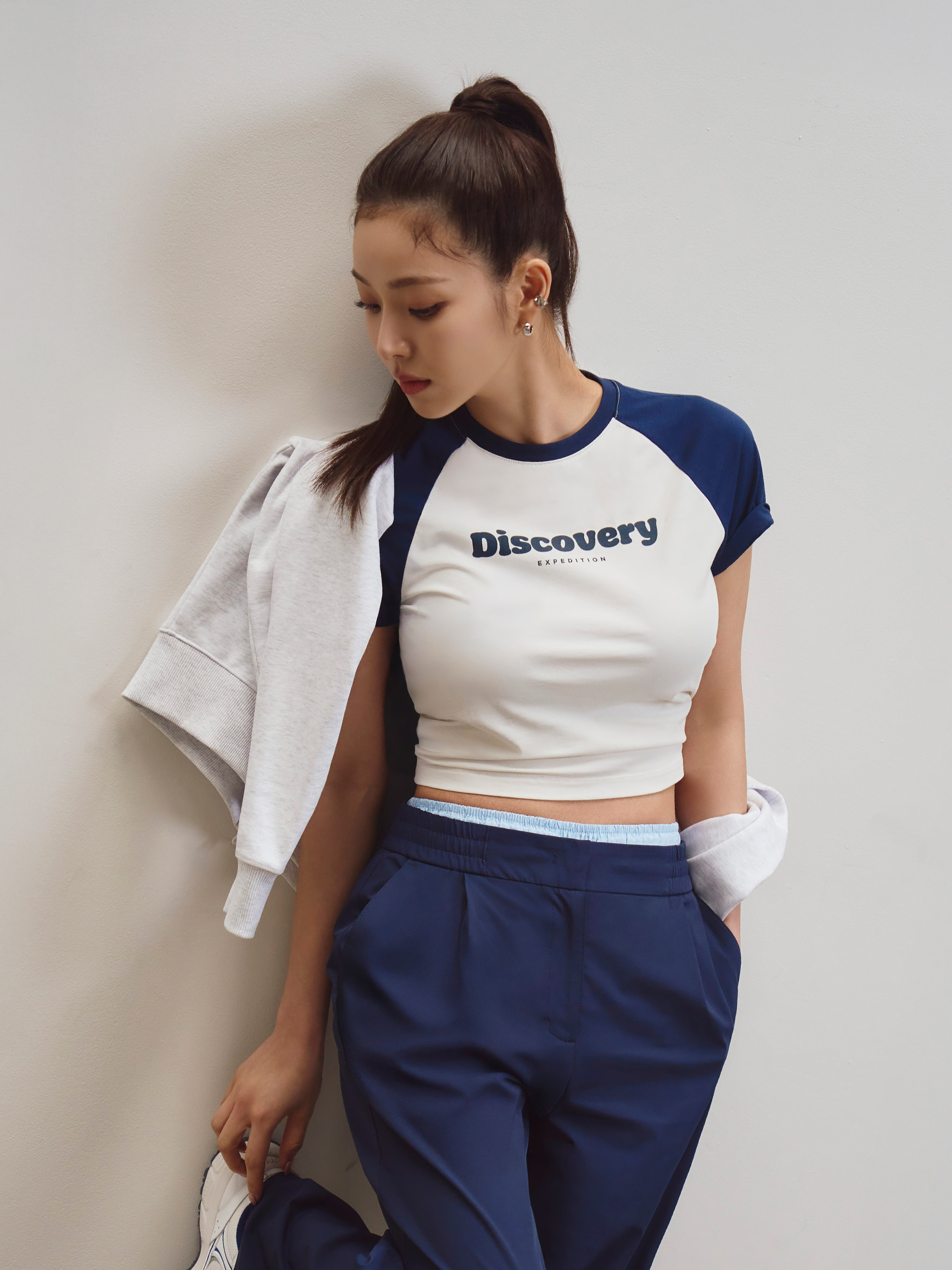 여성 프레시벤트 래글런 반팔티셔츠