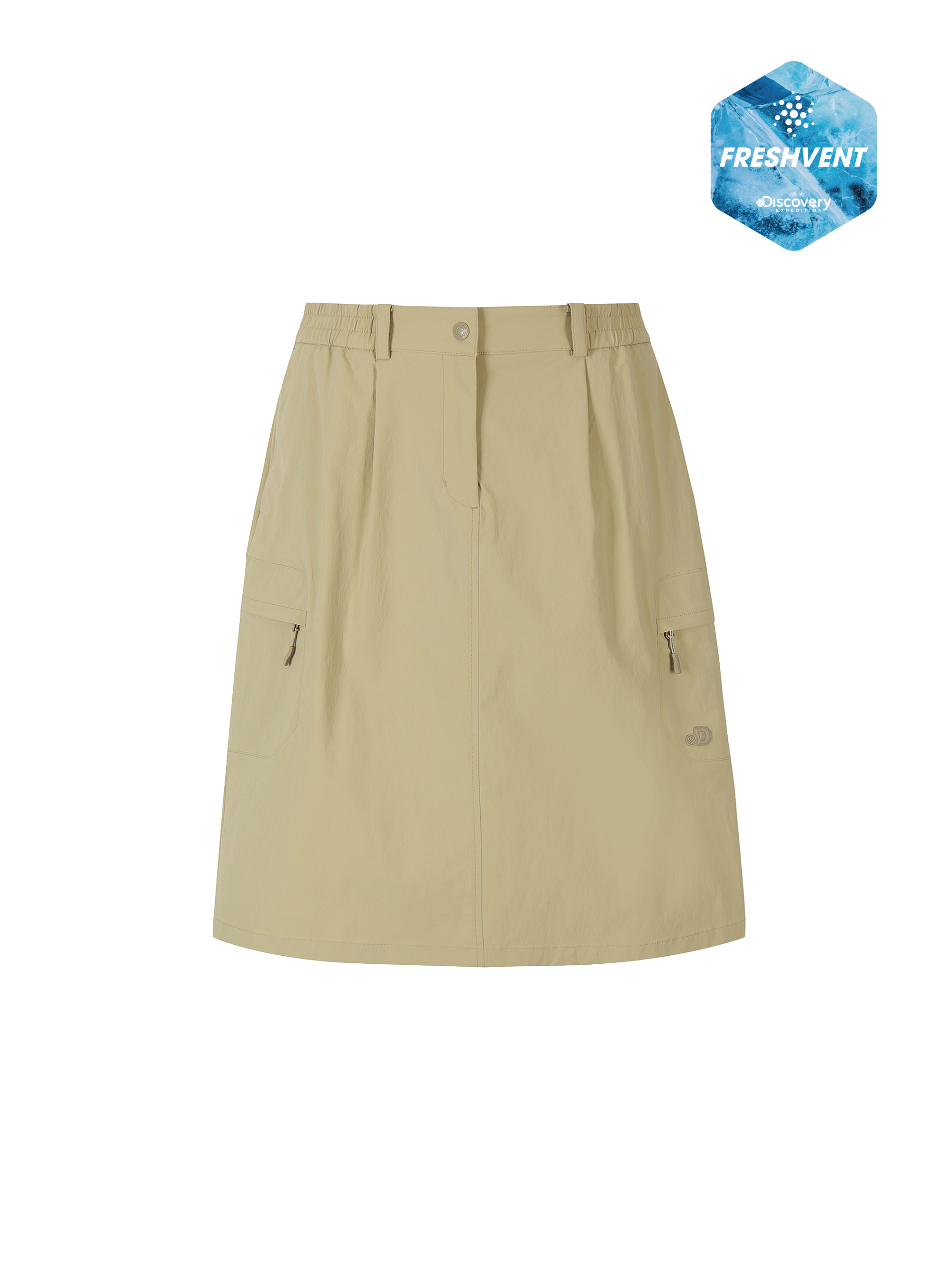 프레시벤트 여성 버뮤다 카고스커트