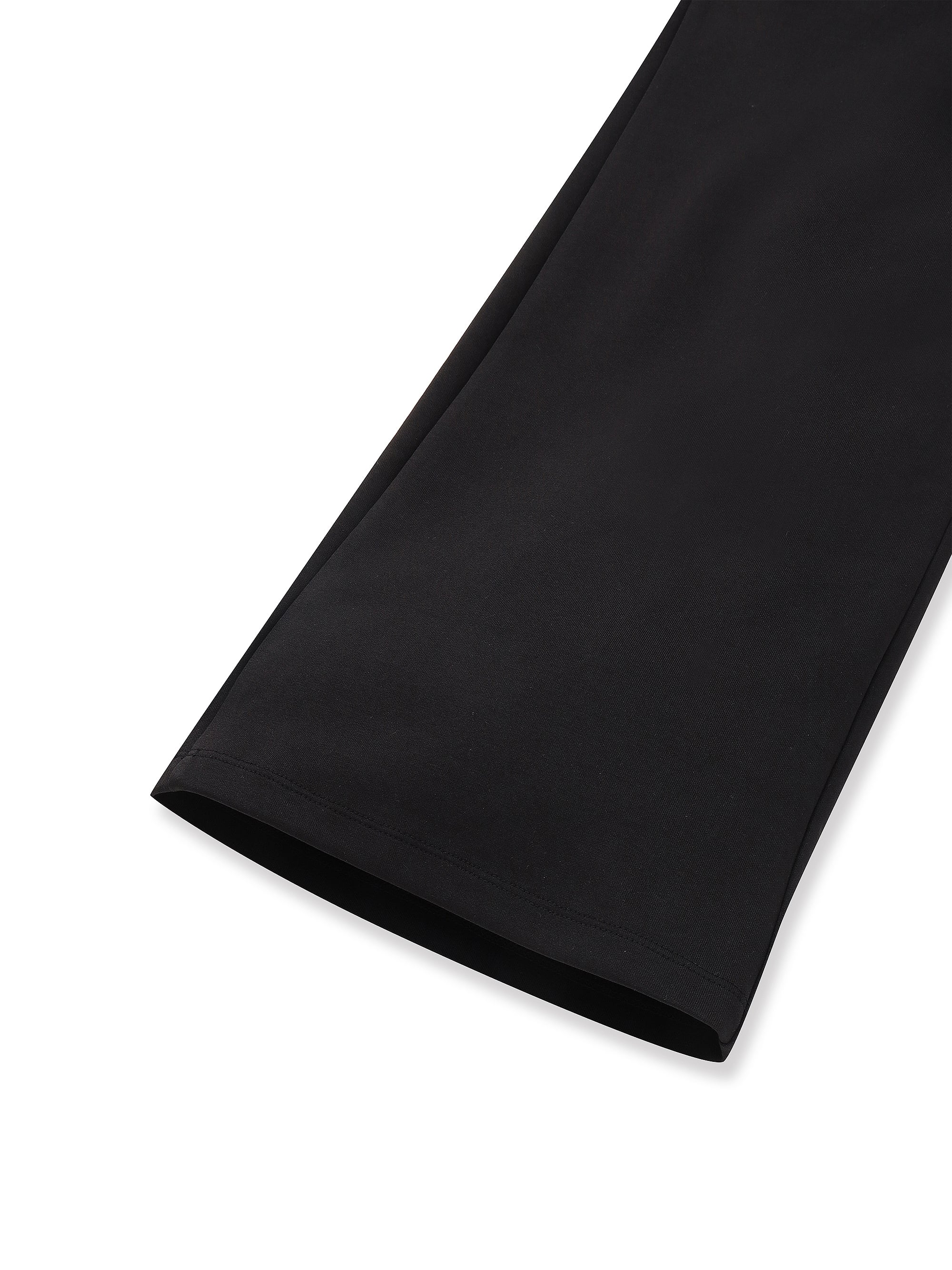 여성 테크 니트 트레이닝 세미와이드 카고 팬츠