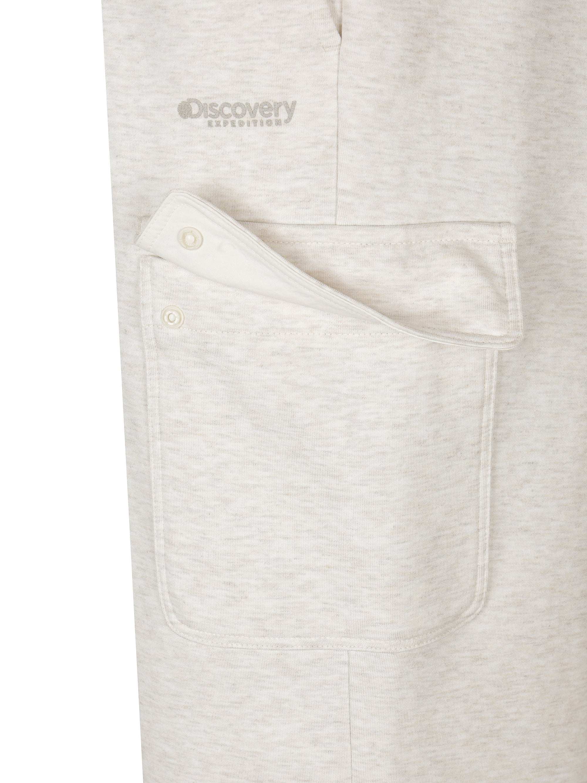 여성 테크 니트 트레이닝 세미와이드 카고 팬츠