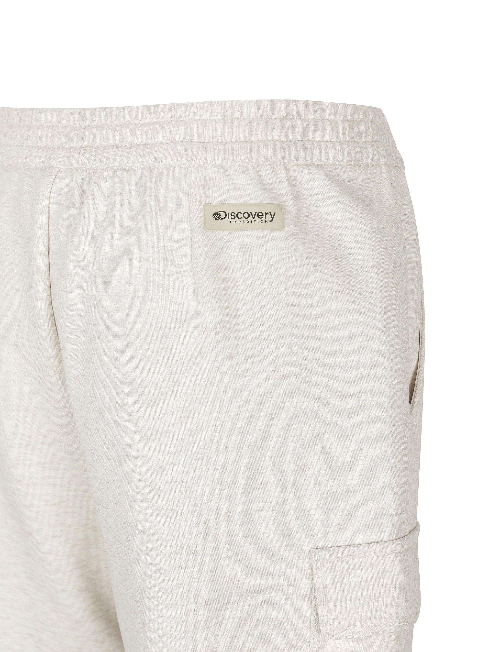 여성 테크 니트 트레이닝 세미와이드 카고 팬츠