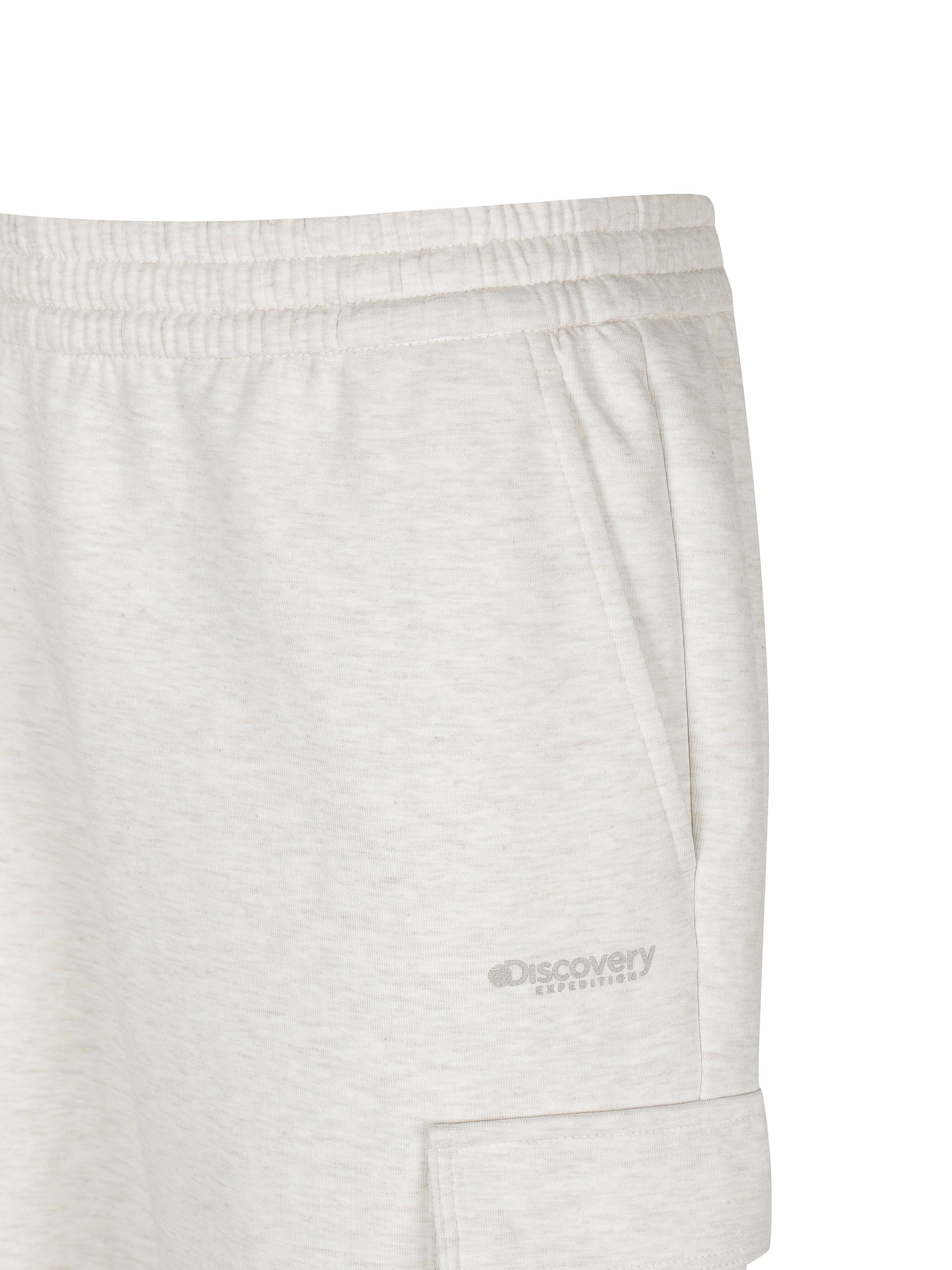 여성 테크 니트 트레이닝 세미와이드 카고 팬츠