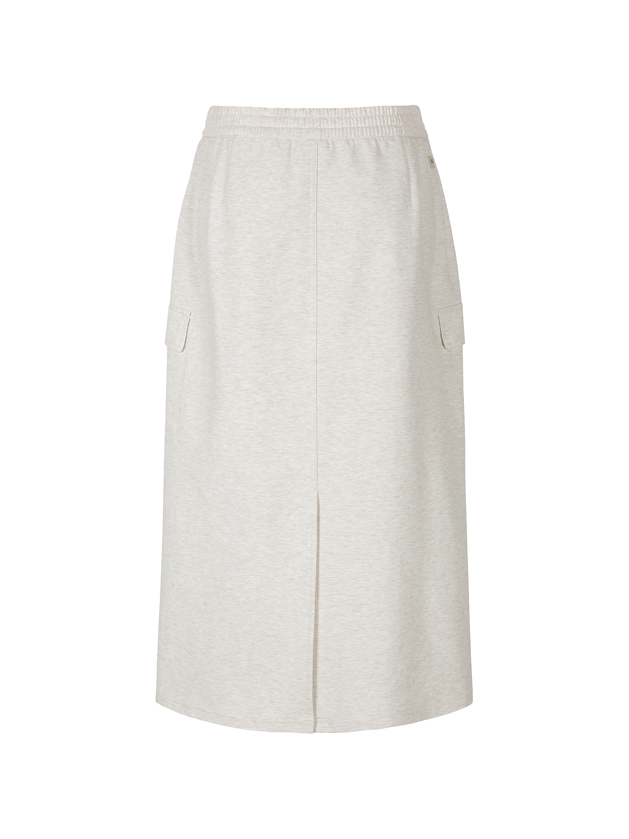 여성 테크 니트 트레이닝 카고 스커트