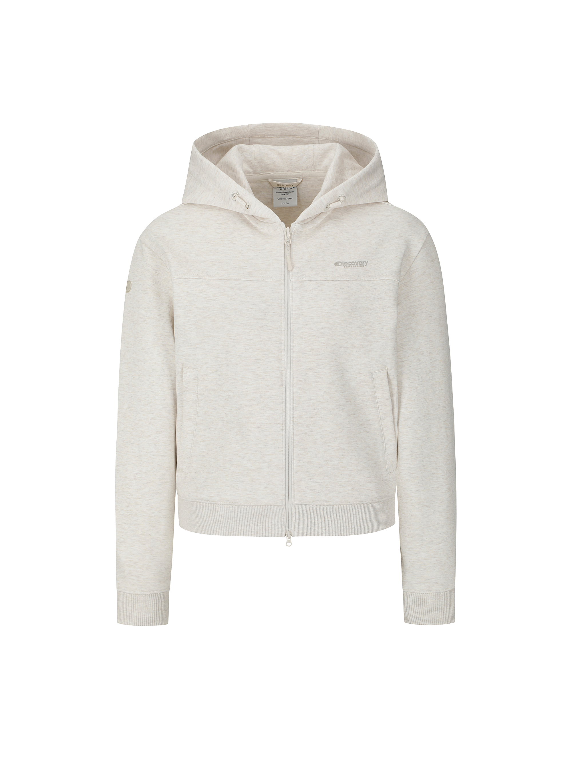 여성 테크 니트 트레이닝 후드 자켓