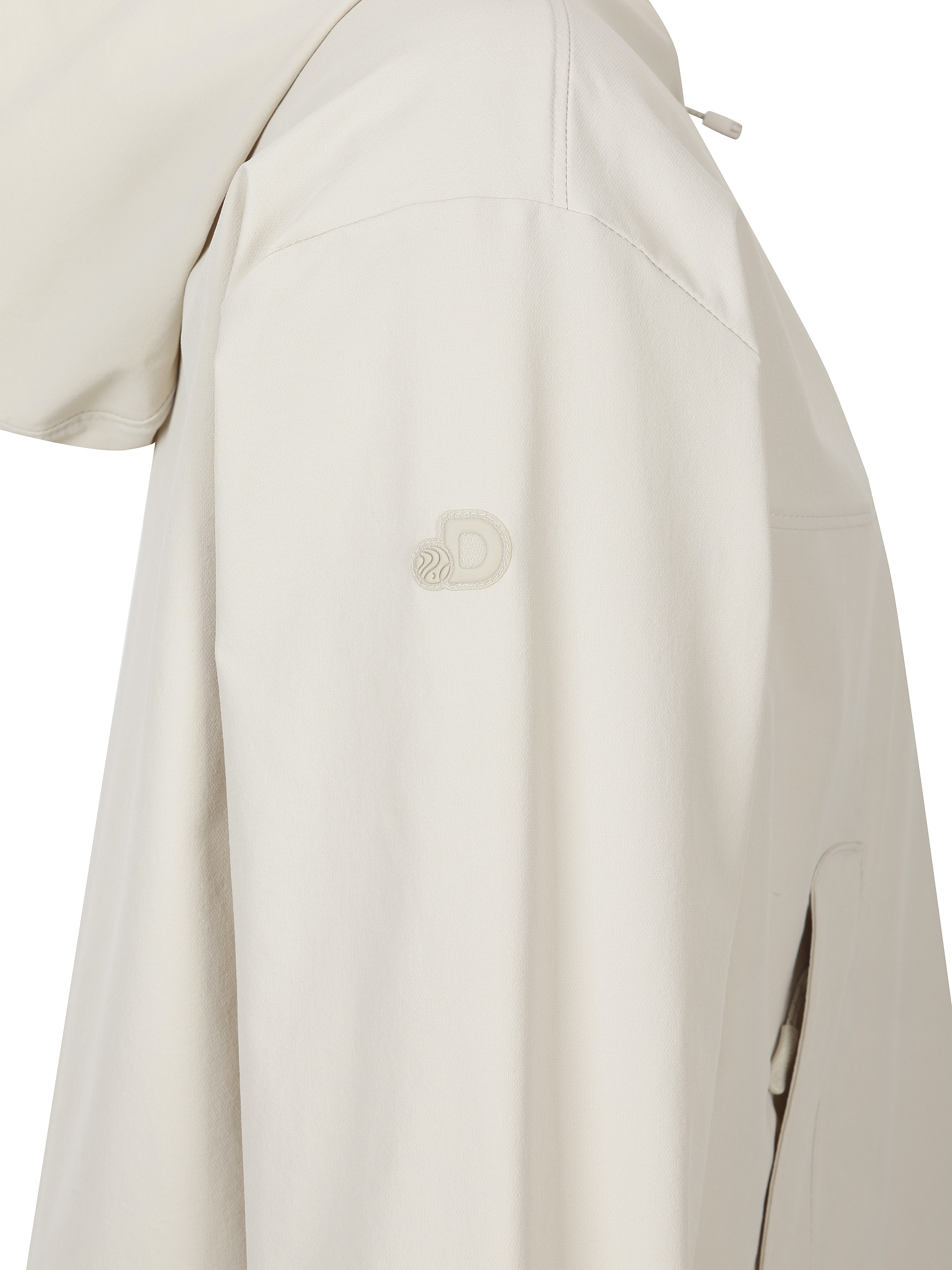 여성 스트레치 우븐 트레이닝 크롭 후드 자켓