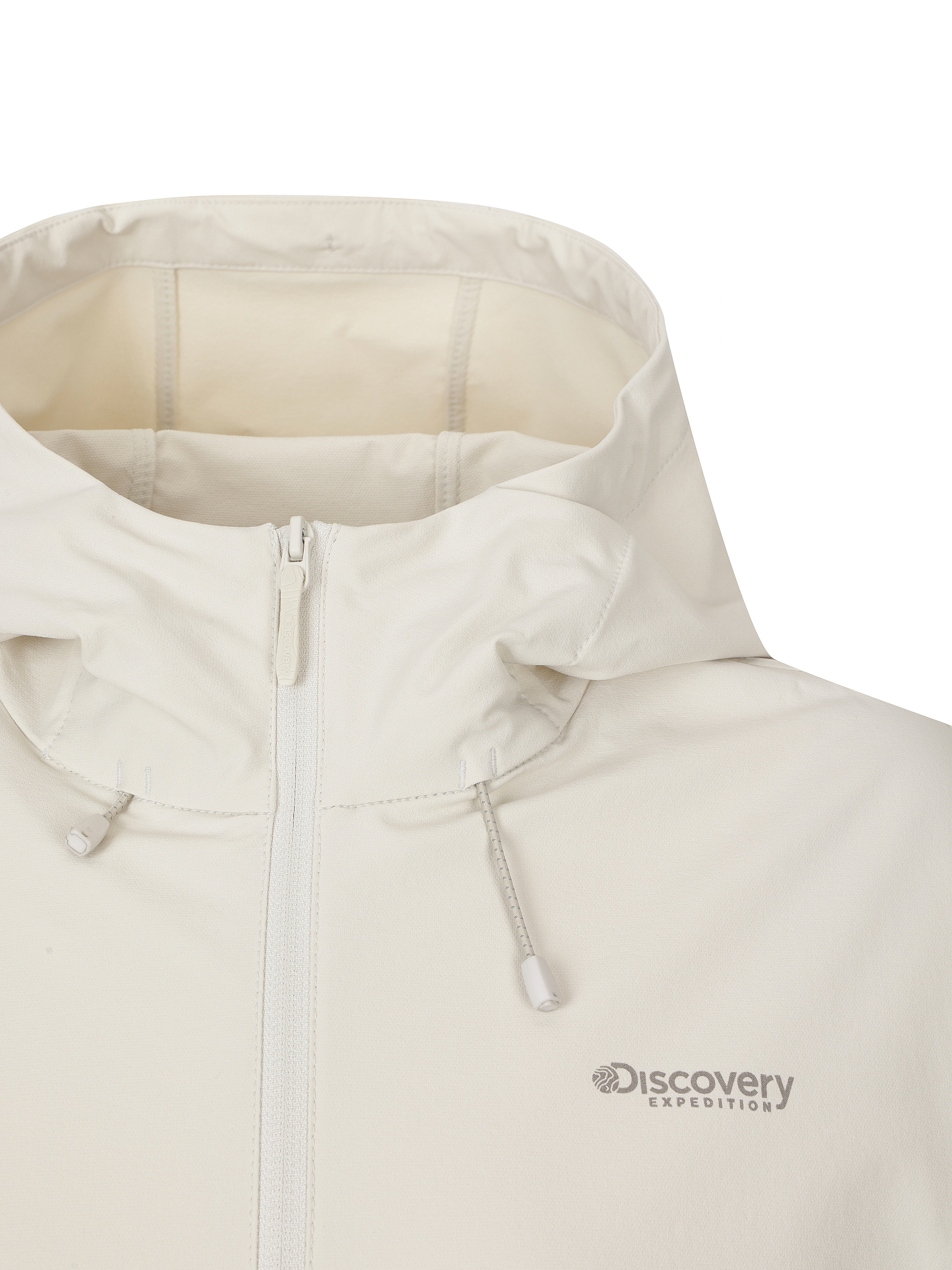 여성 스트레치 우븐 트레이닝 크롭 후드 자켓