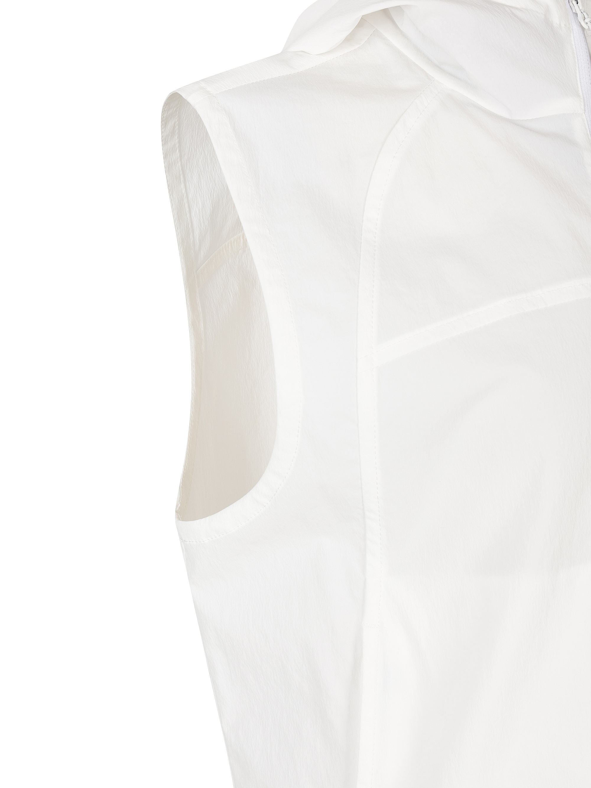 여성 프레시벤트 경량 우븐 트레이닝 후드 베스트