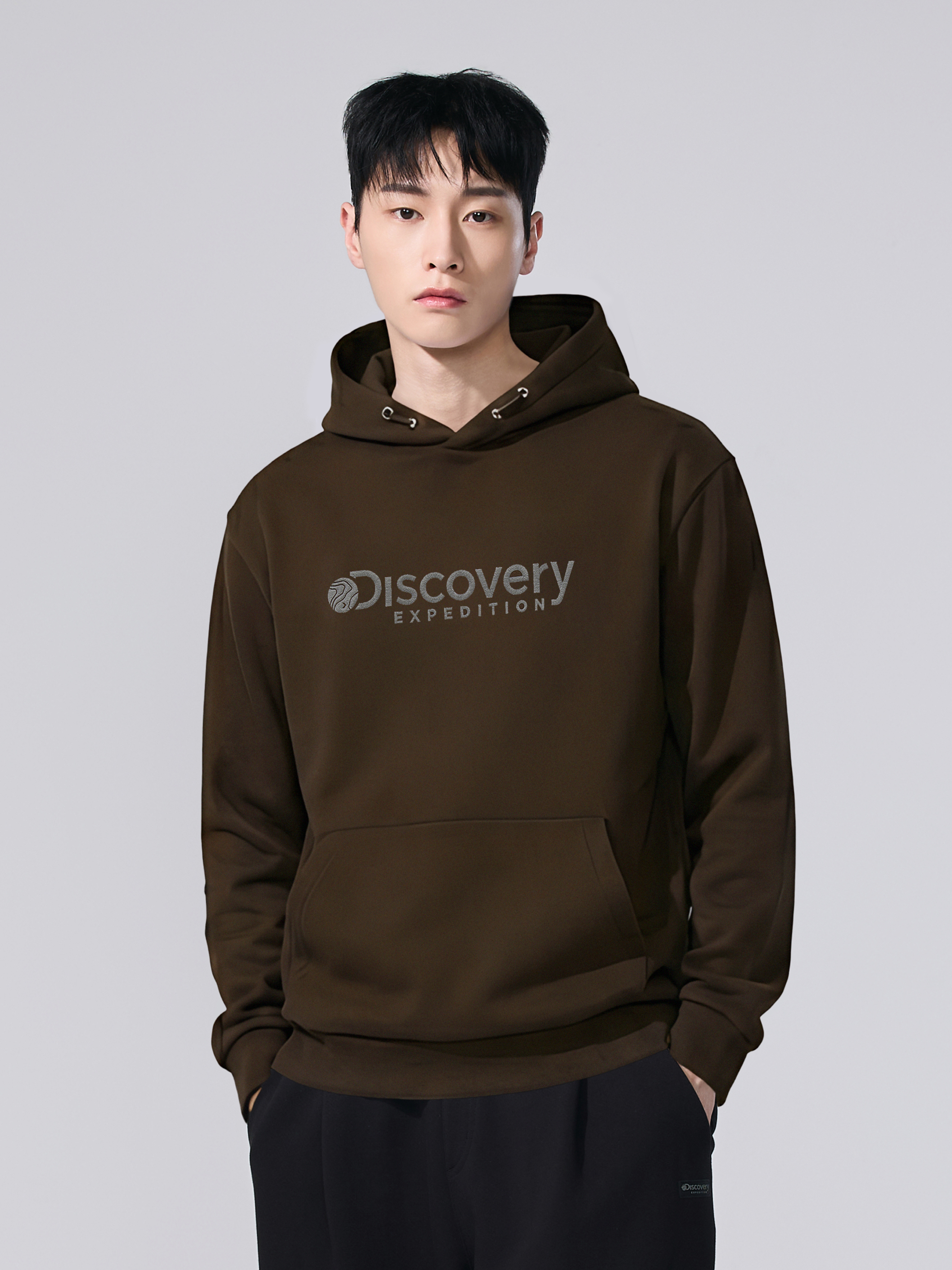 로건 빅로고 후드티셔츠