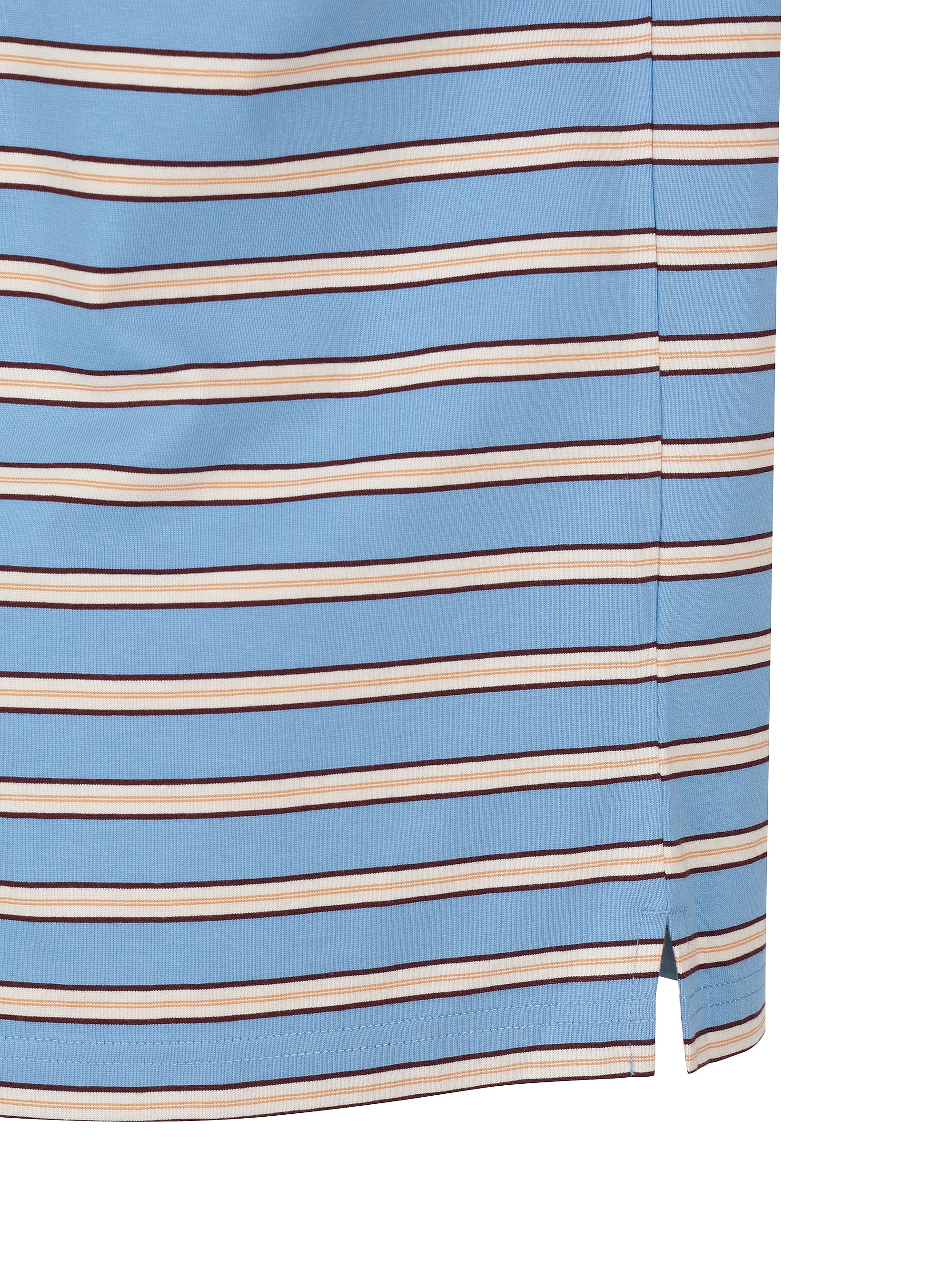 유니 멀티 스트라이프 반팔티셔츠