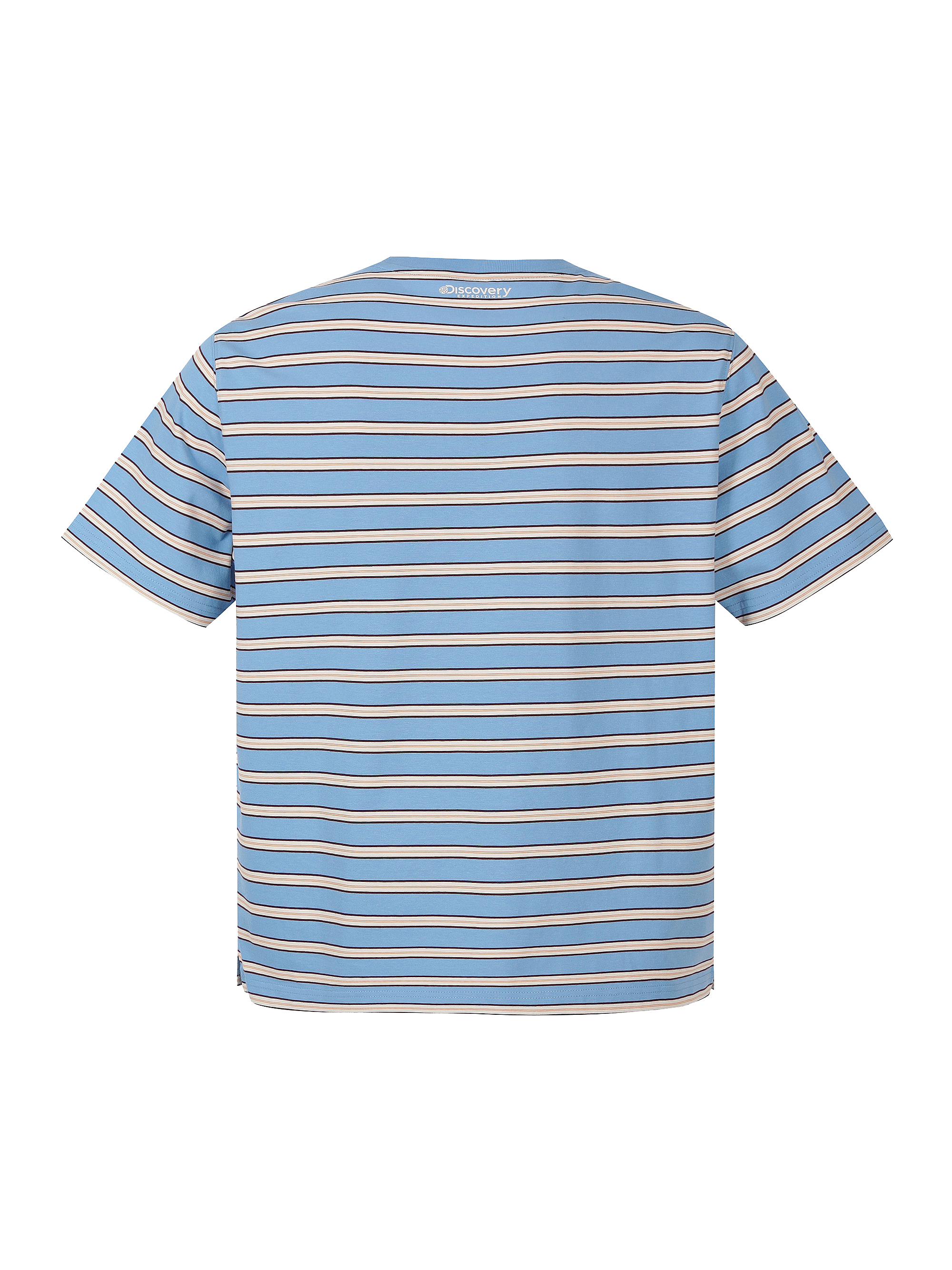 유니 멀티 스트라이프 반팔티셔츠