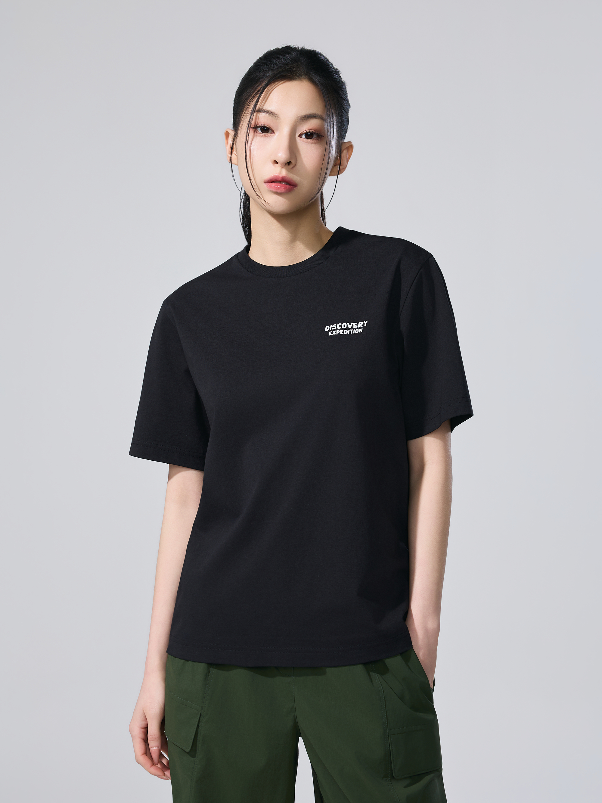 유니 프레시벤트 익스플로어 그래픽 반팔티셔츠