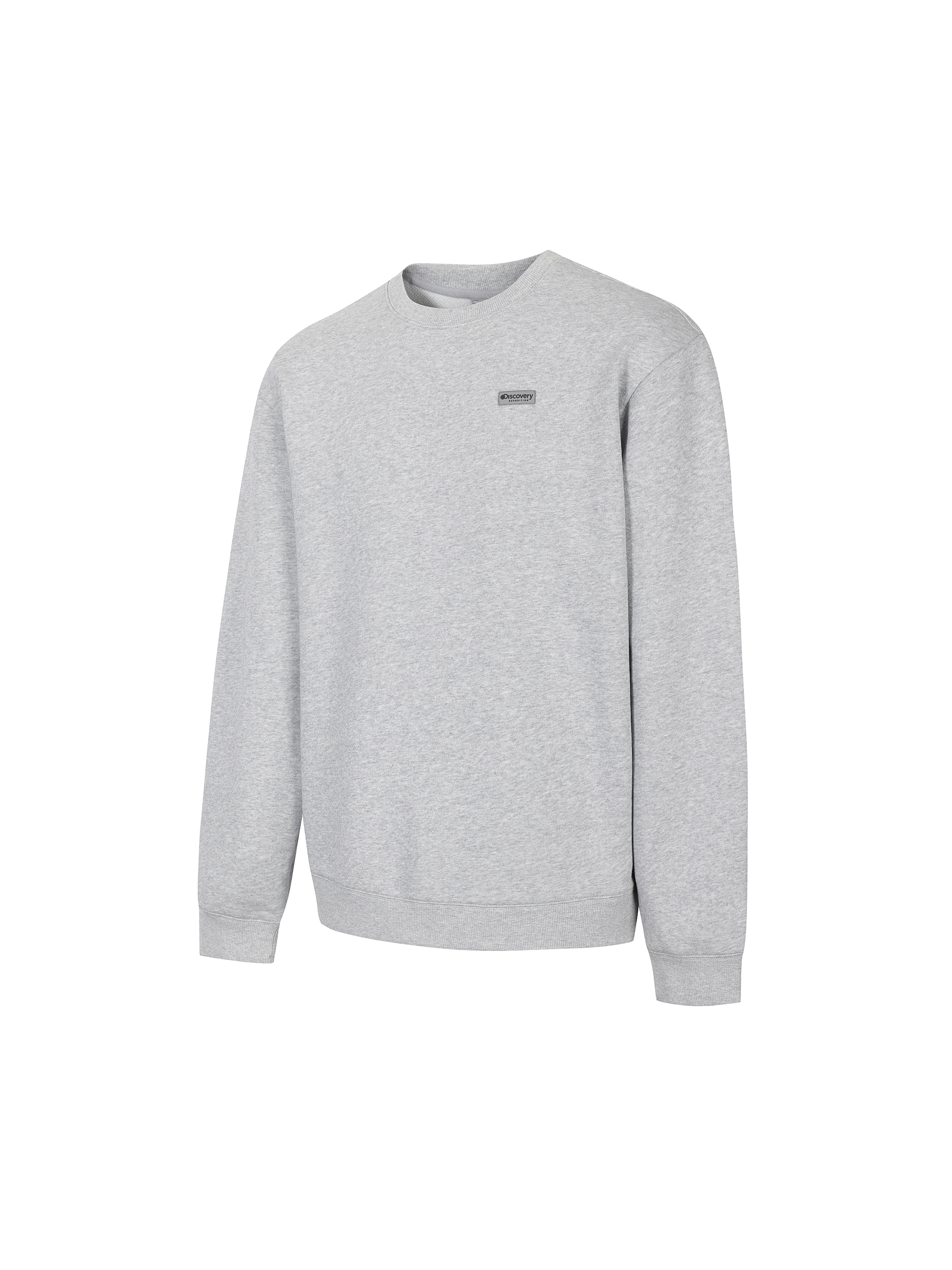 유니 니트 트레이닝 오버핏 맨투맨