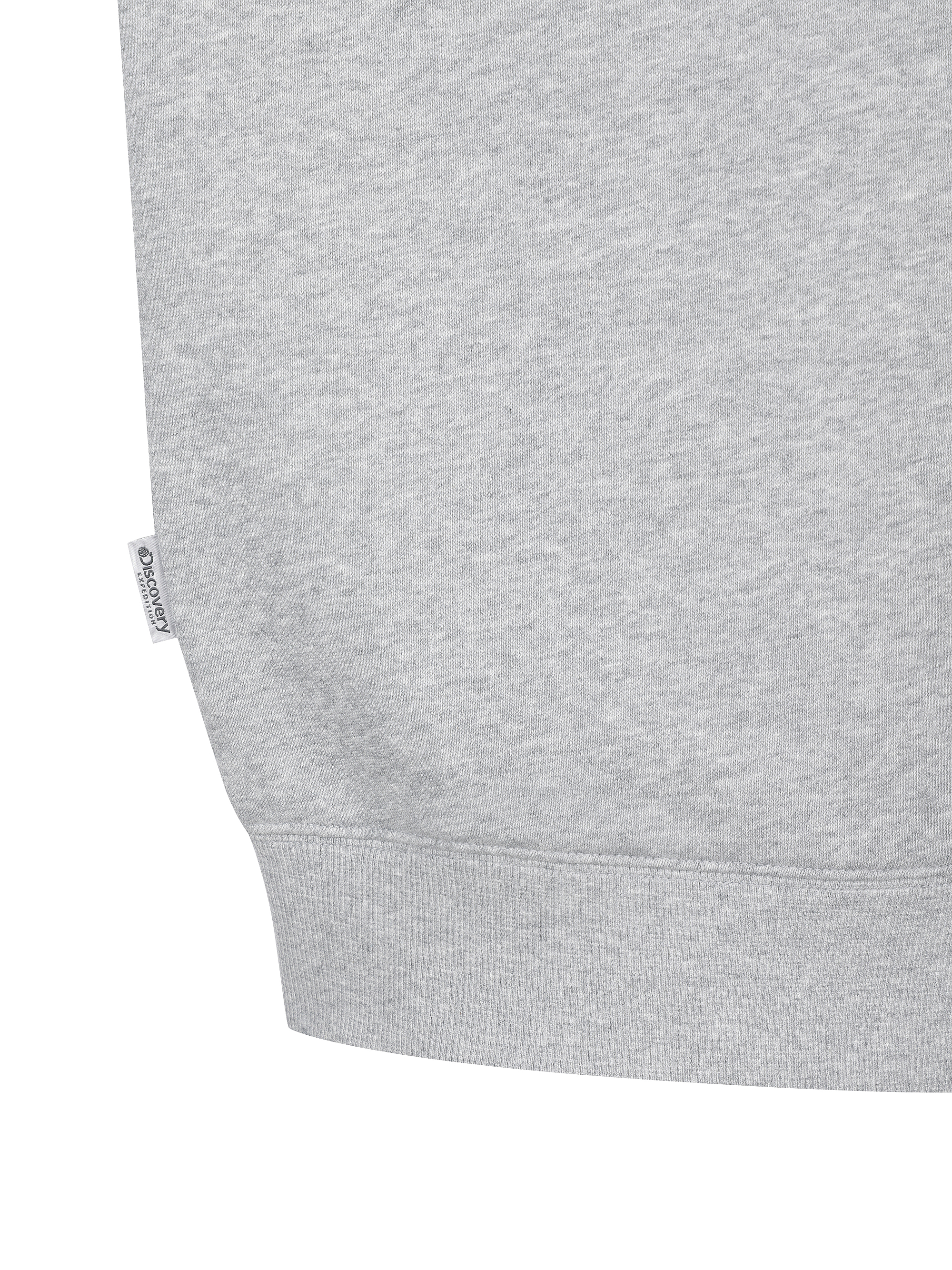 유니 니트 트레이닝 오버핏 맨투맨