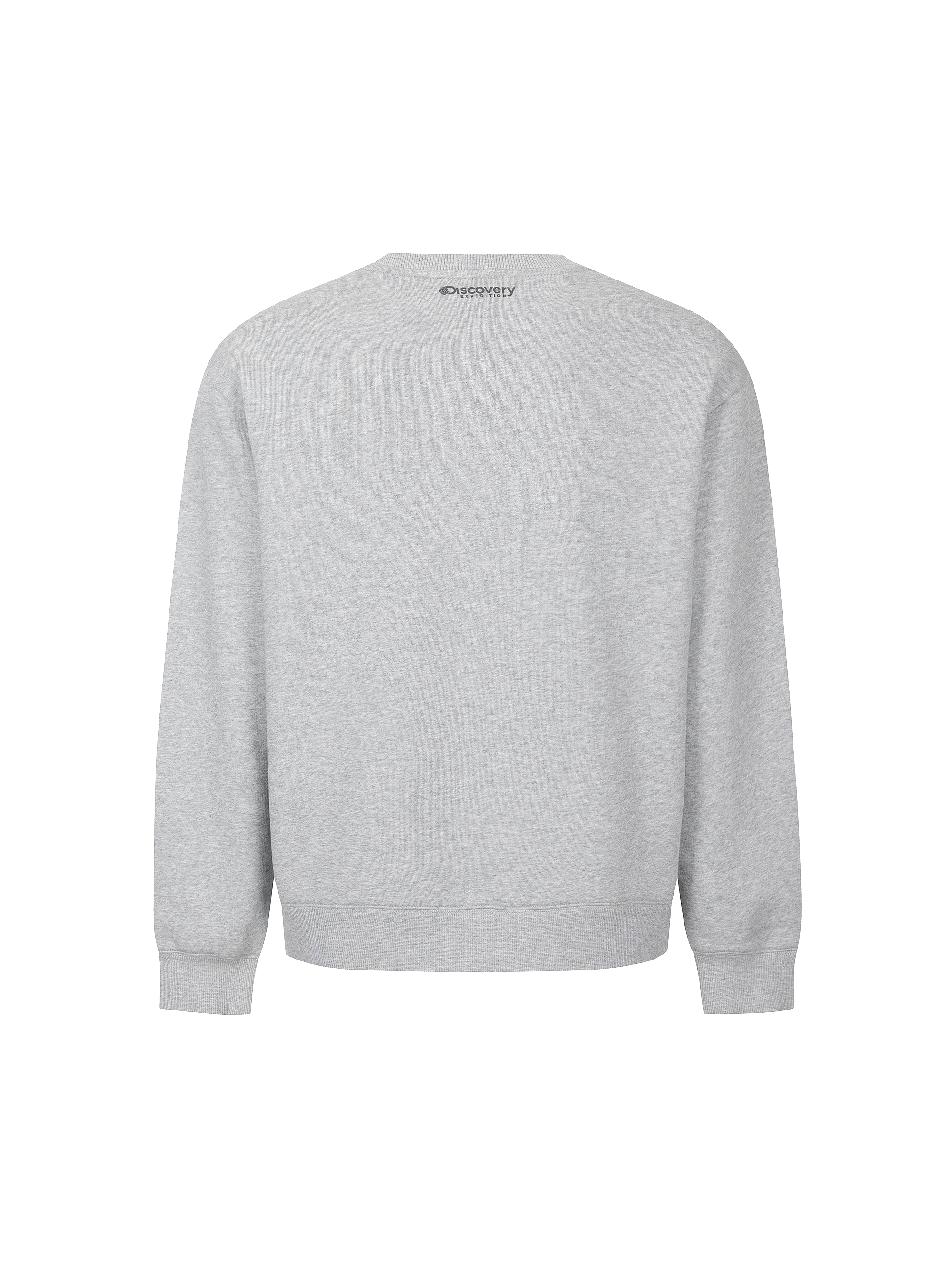 유니 니트 트레이닝 오버핏 맨투맨