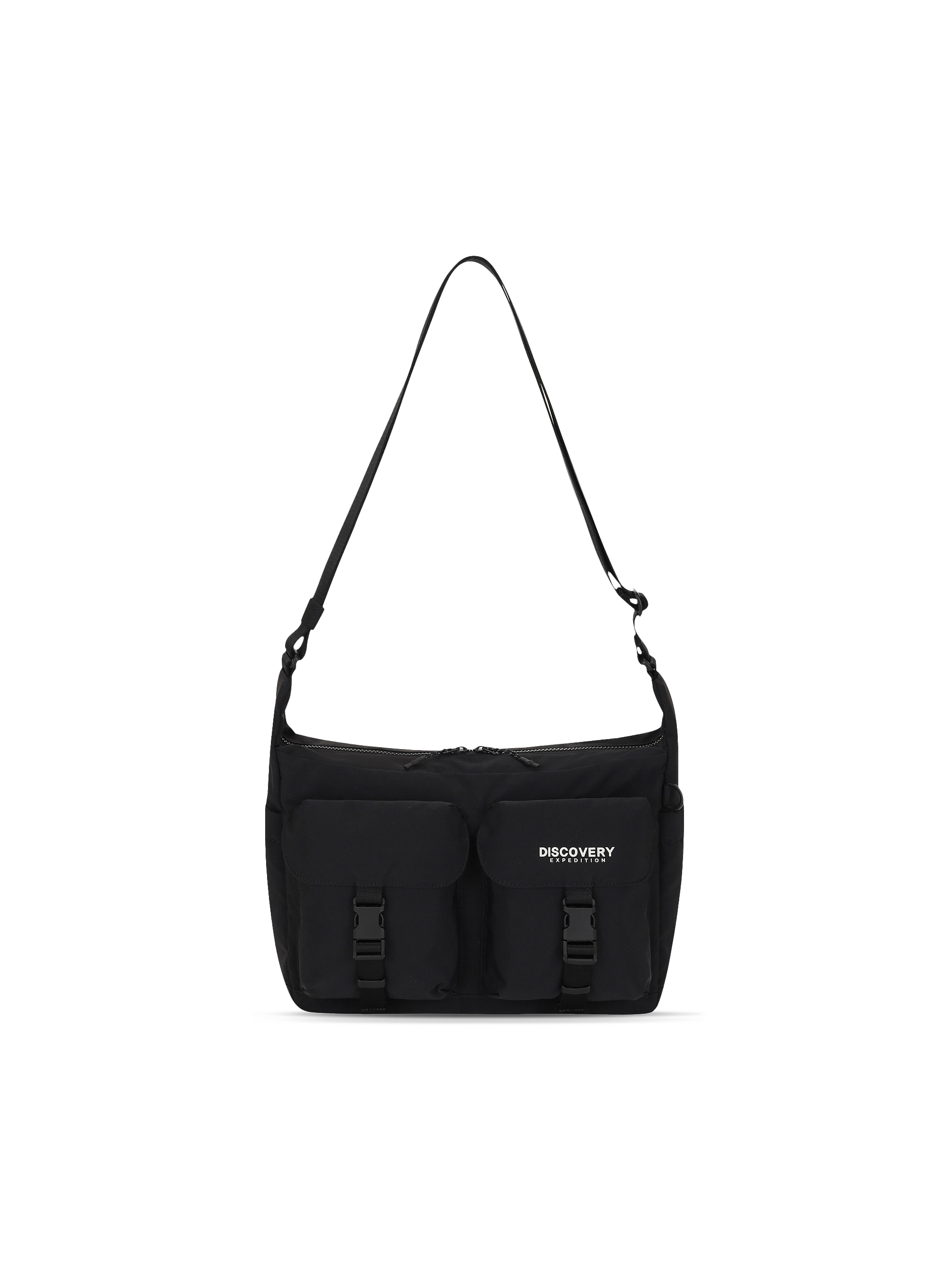 디스커버리 익스페디션 | 리플렉스 포켓 크로스백 M (BLACK)