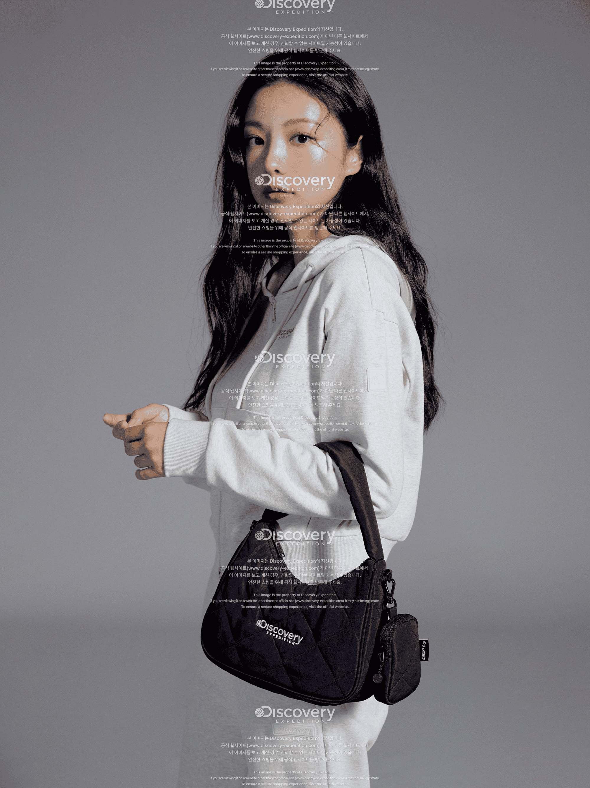 멜로즈 퀼팅 호보백